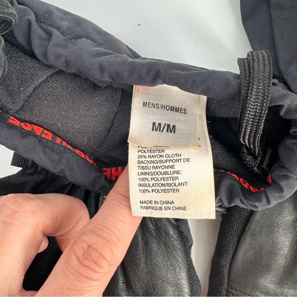 The North Face - Men’s ice climbing gauntlet leather Gloves Medium - Picture 3 of 3